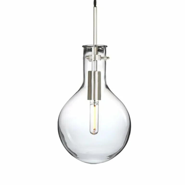 Suspension Steinhauer Elegance Transparent, 4 lumières