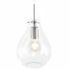 Suspension Steinhauer Glass light Acier inoxydable, 1 lumière
