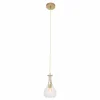 Suspension Steinhauer Grazioglass Laiton, 1 lumière