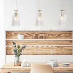 Suspension Steinhauer Grazioglass Laiton, 1 lumière
