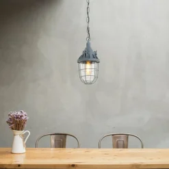Suspension Steinhauer Mexlite Gris, 1 lumière