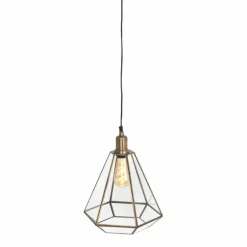 Suspension Steinhauer PIMPERNEL Bronze, 1 lumière