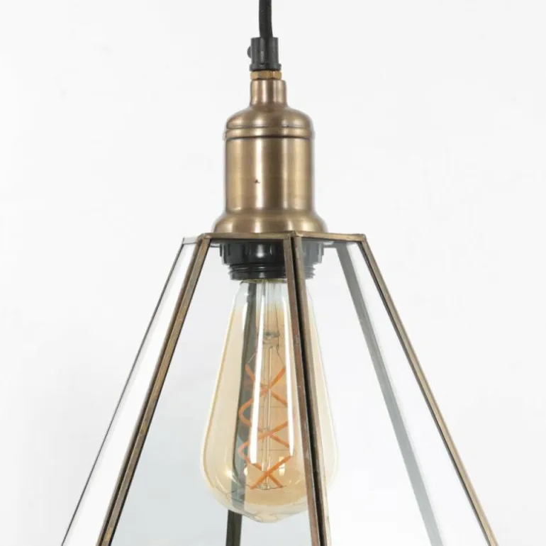 Suspension Steinhauer PIMPERNEL Bronze, 1 lumière