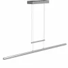 Suspension Steinhauer Profilo LED Acier brossé, 1 lumière