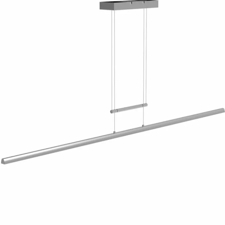 Suspension Steinhauer Profilo LED Acier brossé, 1 lumière