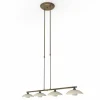 Suspension Steinhauer Souvereign LED Bronze, 4 lumières