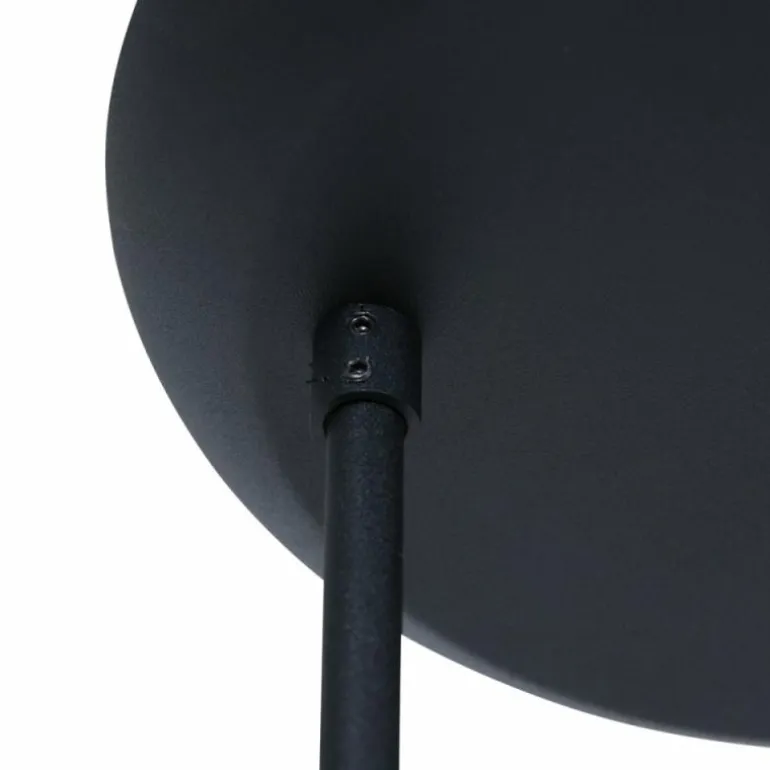 Suspension Steinhauer Tallerken LED Nickel mat, 4 lumières