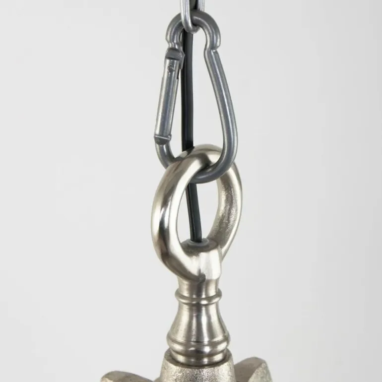 Suspension Steinhauer Tuk Acier inoxydable, 1 lumière