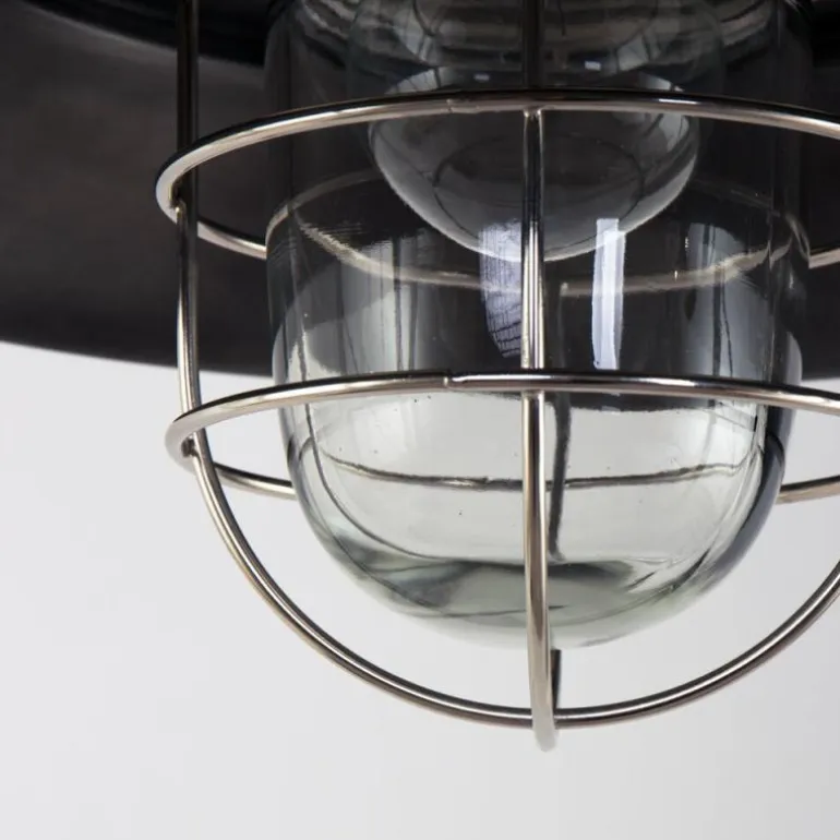 Suspension Steinhauer Tuk Acier inoxydable, 1 lumière