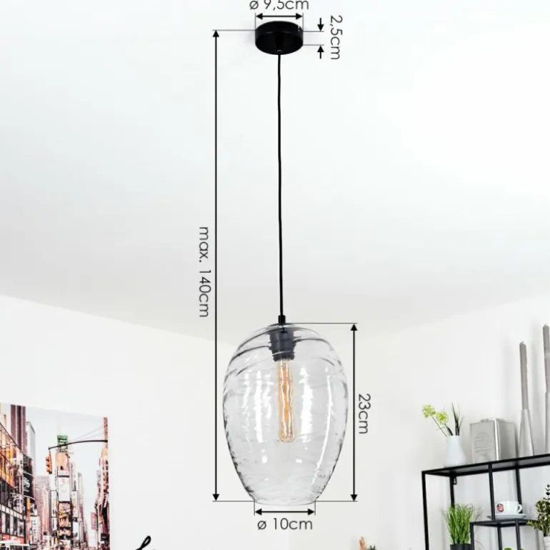 Suspension Sukeva Noir, 1 lumière