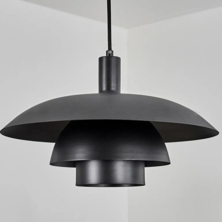 Suspension Sundet Noir, 1 lumière