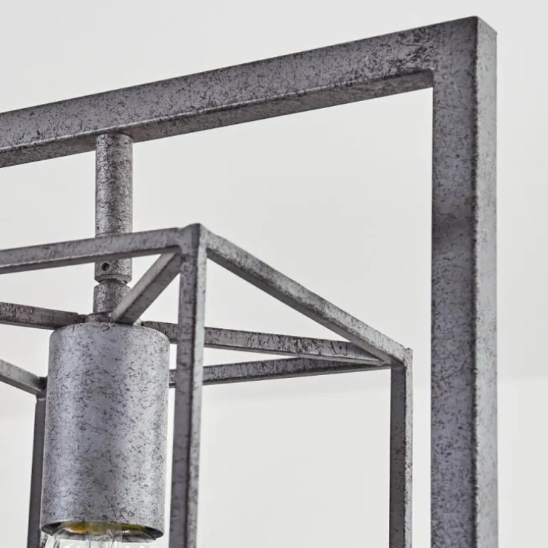 Suspension Svene Gris, Noir, 5 lumières