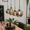 Suspension Talok Fumé, 4 lumières