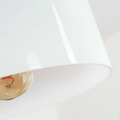 Suspension Tembotalo Blanc, 1 lumière