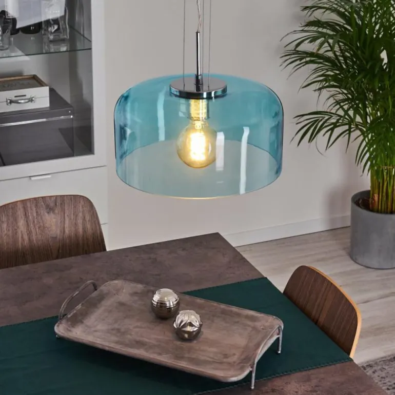 Suspension Tembotalo Chrome, 1 lumière