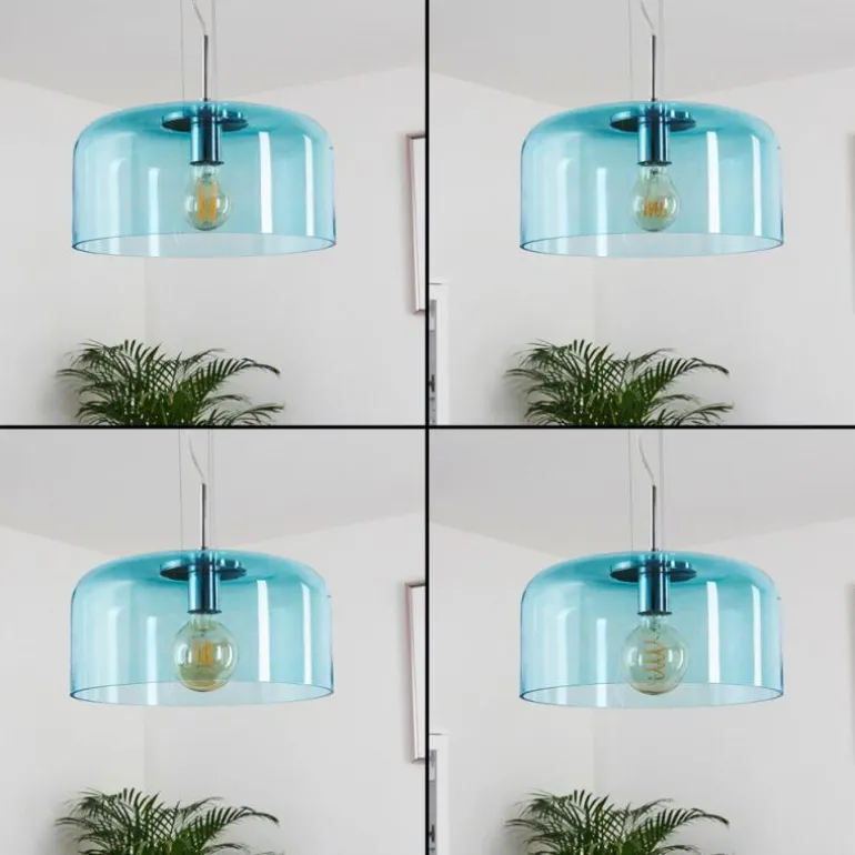 Suspension Tembotalo Chrome, 1 lumière