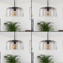 Suspension Tembotalo Chrome, 1 lumière