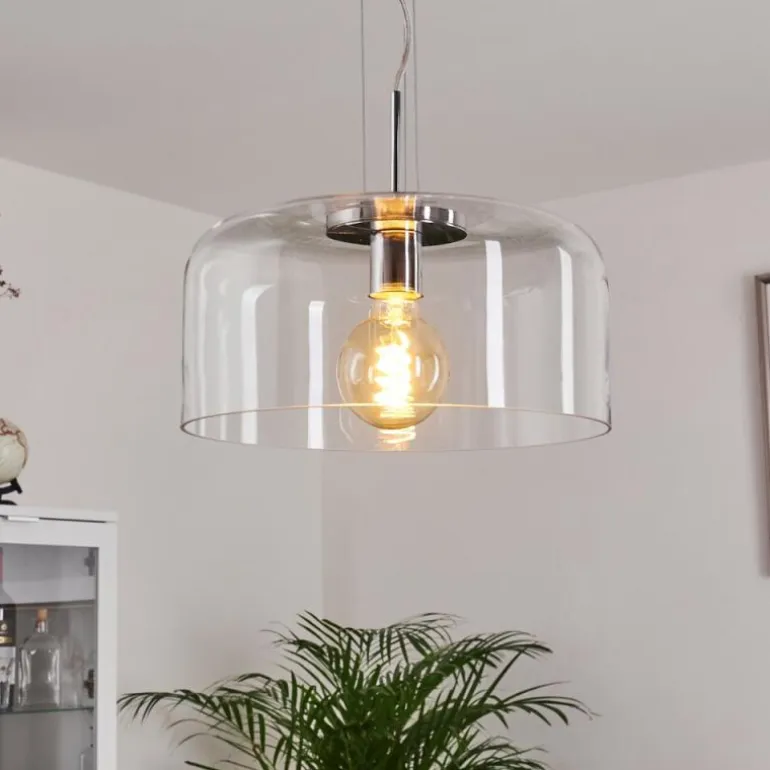 Suspension Tembotalo Chrome, 1 lumière