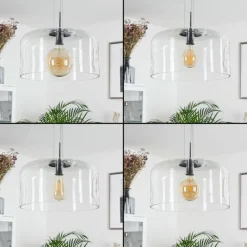 Suspension Tembotalo Chrome, 1 lumière