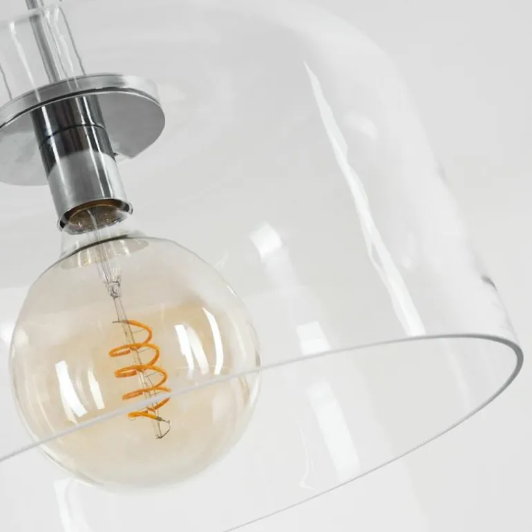 Suspension Tembotalo Chrome, 1 lumière