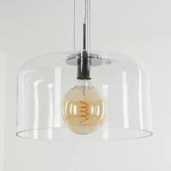 Suspension Tembotalo Chrome, 1 lumière