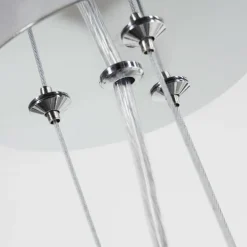 Suspension Tembotalo Chrome, 1 lumière