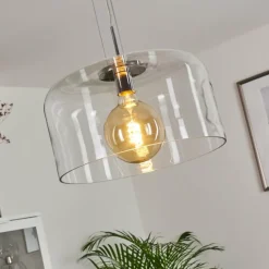 Suspension Tembotalo Chrome, 1 lumière