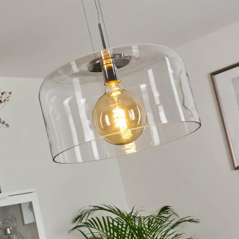 Suspension Tembotalo Chrome, 1 lumière