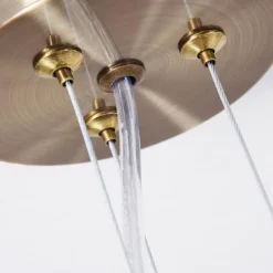 Suspension Tembotalo Laiton, 1 lumière