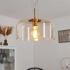 Suspension Tembotalo Laiton, 1 lumière