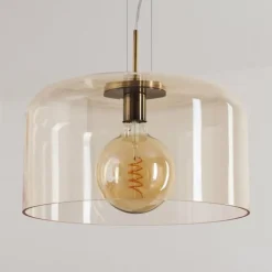 Suspension Tembotalo Laiton, 1 lumière