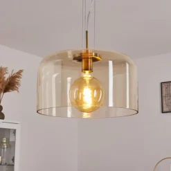 Suspension Tembotalo Laiton, 1 lumière