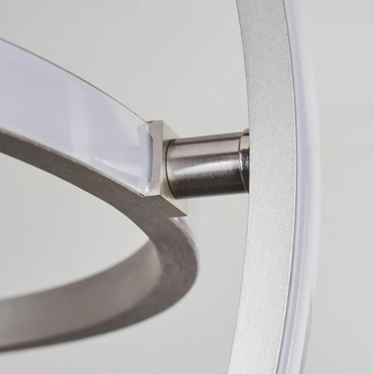 Suspension Toga LED Nickel mat, 3 lumières