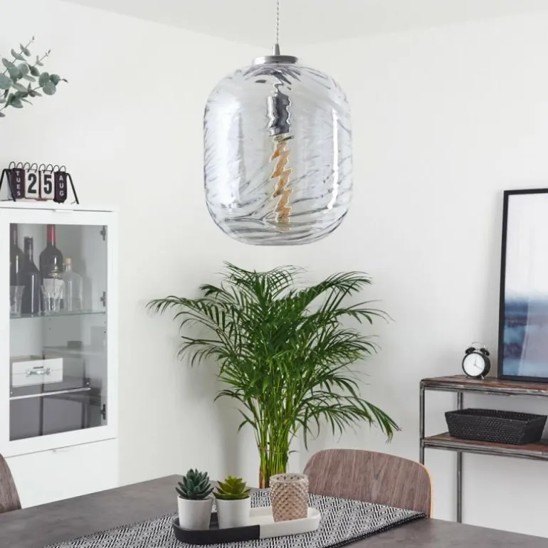 Suspension Tomboul Chrome, 1 lumière