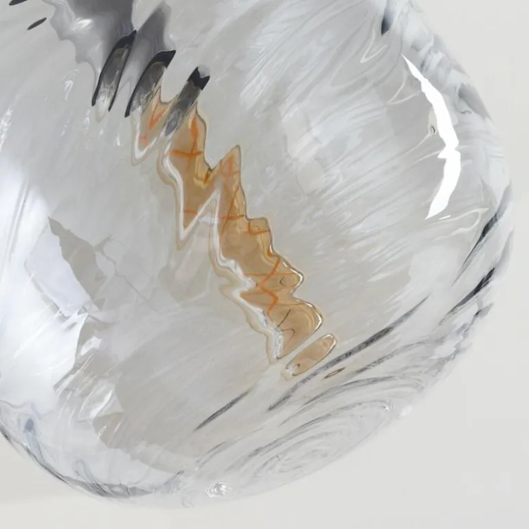 Suspension Tomboul Chrome, 1 lumière