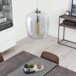Suspension Tomboul Chrome, 1 lumière