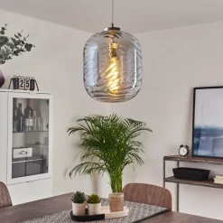 Suspension Tomboul Chrome, 1 lumière