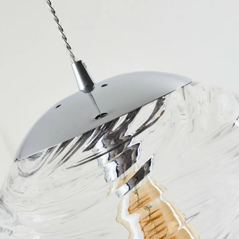 Suspension Tomboul Chrome, 1 lumière