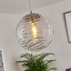 Suspension Tomboul Chrome, 1 lumière