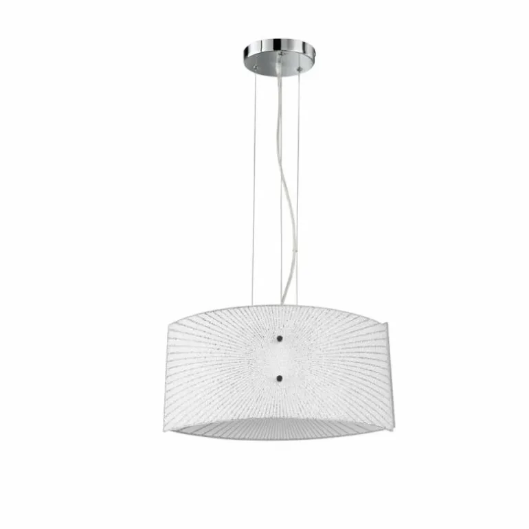 Suspension Trio Elisa Chrome, 2 lumières