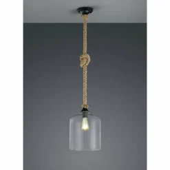 Suspension Trio JUDITH Brun, Noir, 1 lumière