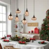 Suspension Trio Lumina Noir, 6 lumières