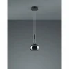Suspension Trio Madison LED Noir, 1 lumière