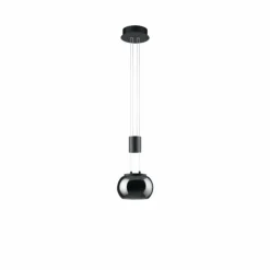 Suspension Trio Madison LED Noir, 1 lumière