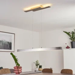 Suspension Tumbila LED Nickel mat, 1 lumière