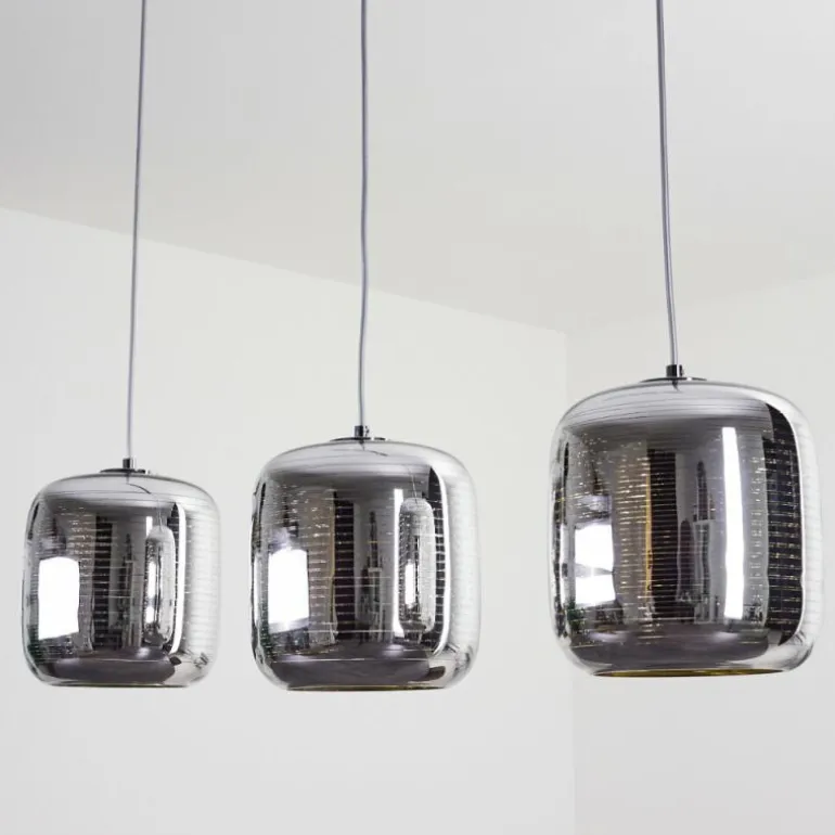 Suspension Verasara Chrome, 3 lumières