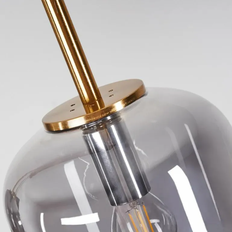 Suspension Verbania Laiton, 3 lumières