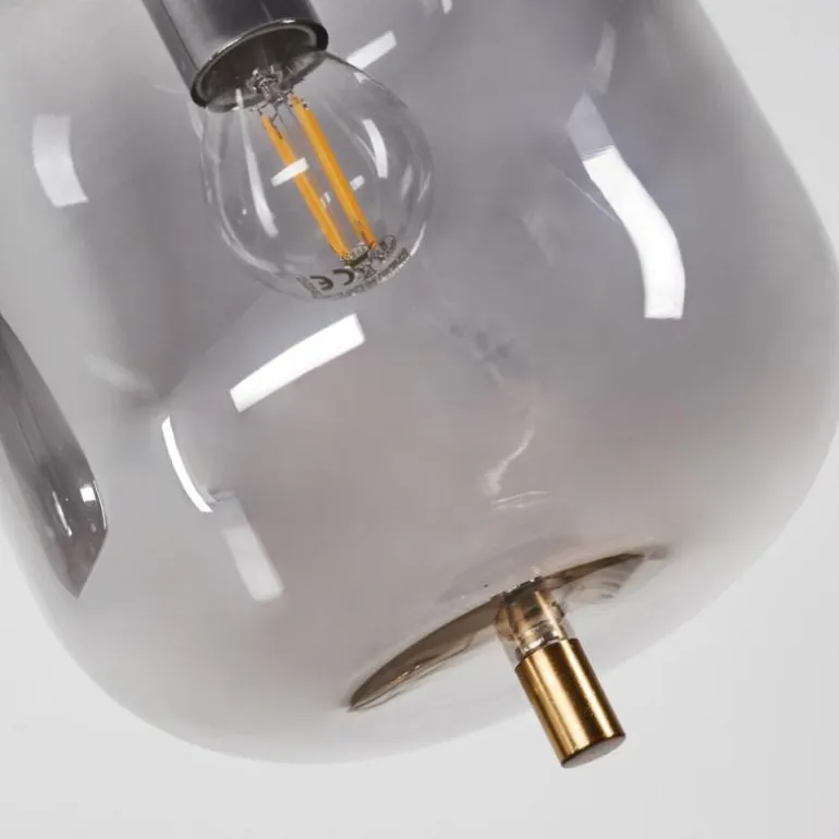 Suspension Verbania Laiton, 4 lumières