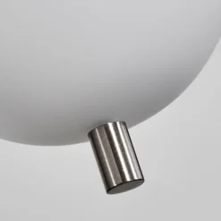 Suspension Verbania Nickel mat, 5 lumières