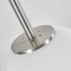 Suspension Verbania Nickel mat, 3 lumières